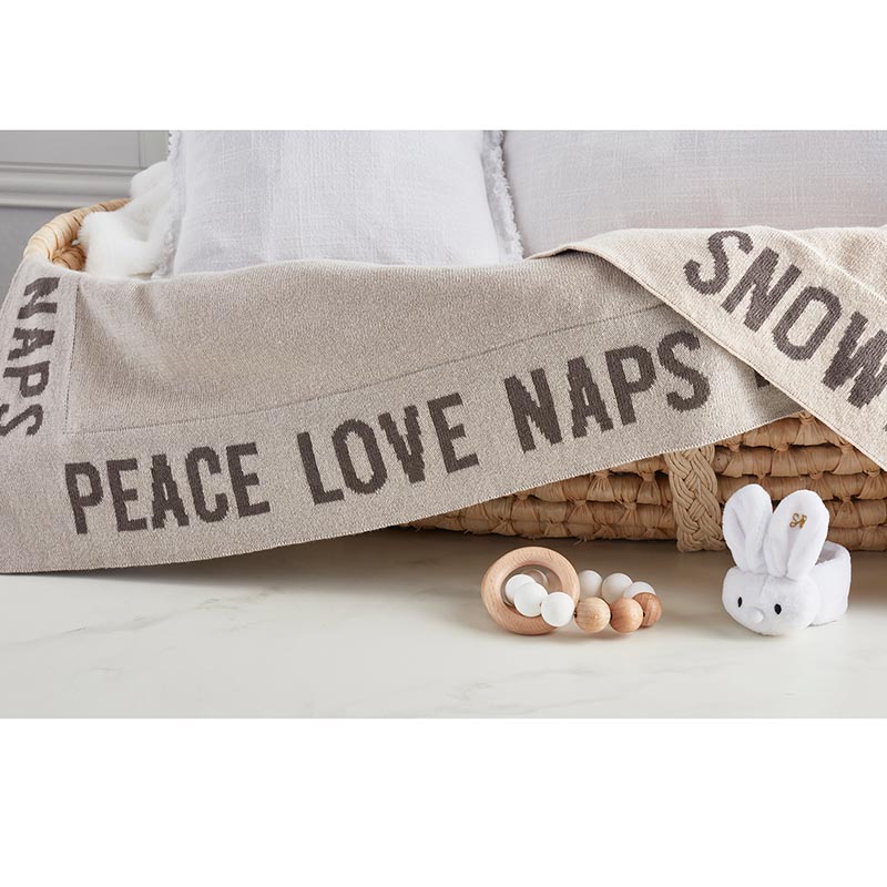 Peace Love Naps Cozy Blanket