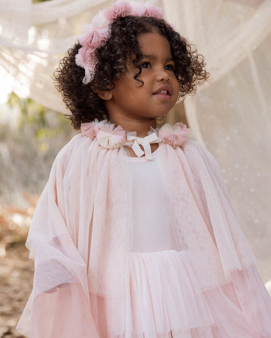 Tulle Cape - Pink Ombre