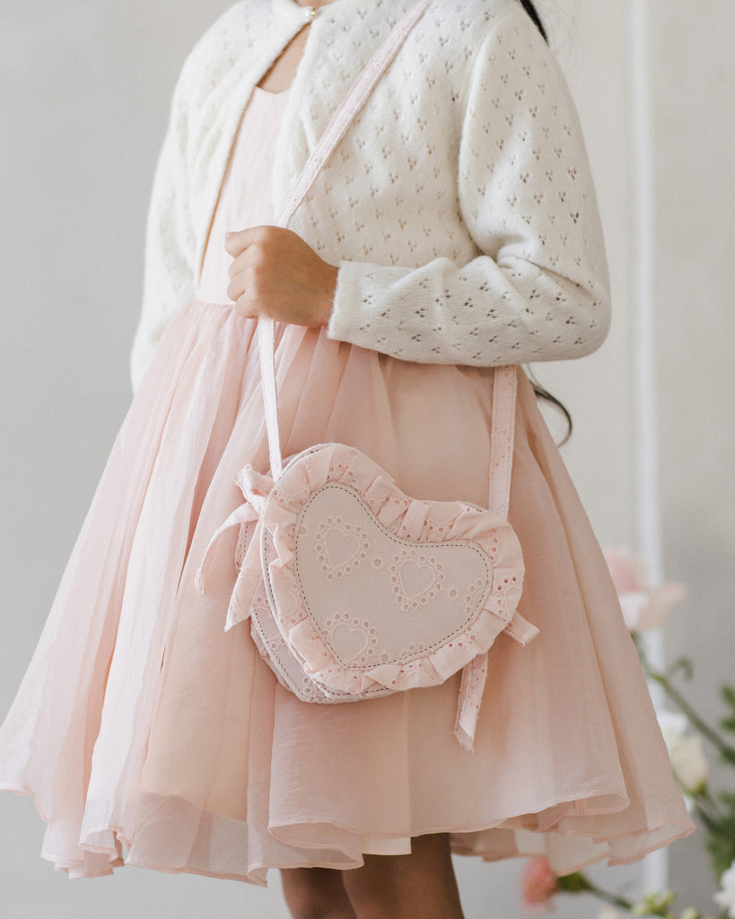 Heart Purse - Blush