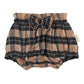 Muslin Ruffle Bloomer- Chia Plaid