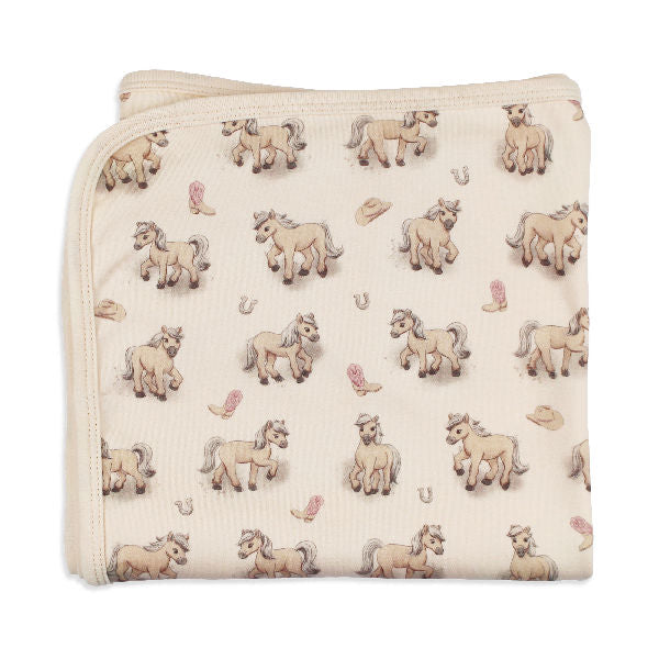 Blush Boots Organic Blanket