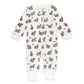 Little Lasso Organic Footless Zipper Romper