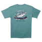 Boys Set The Hook SS Marine Green