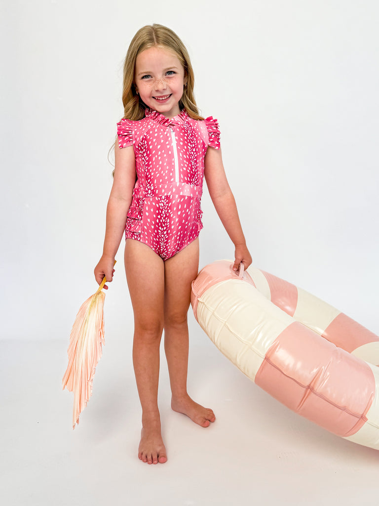 Eloise Swimsuit - Fuchsia Fawn