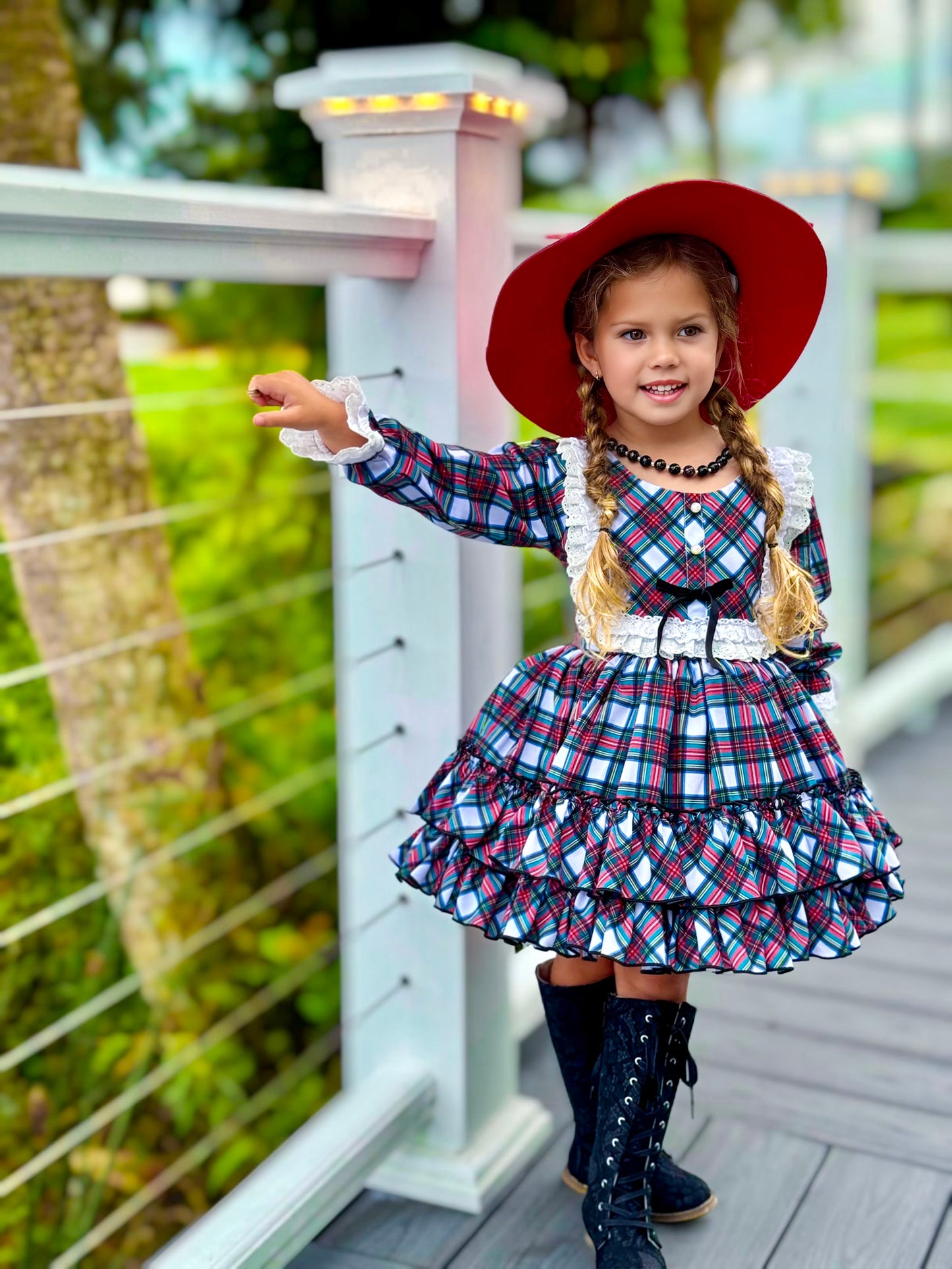 North Dress with Petti Skirt