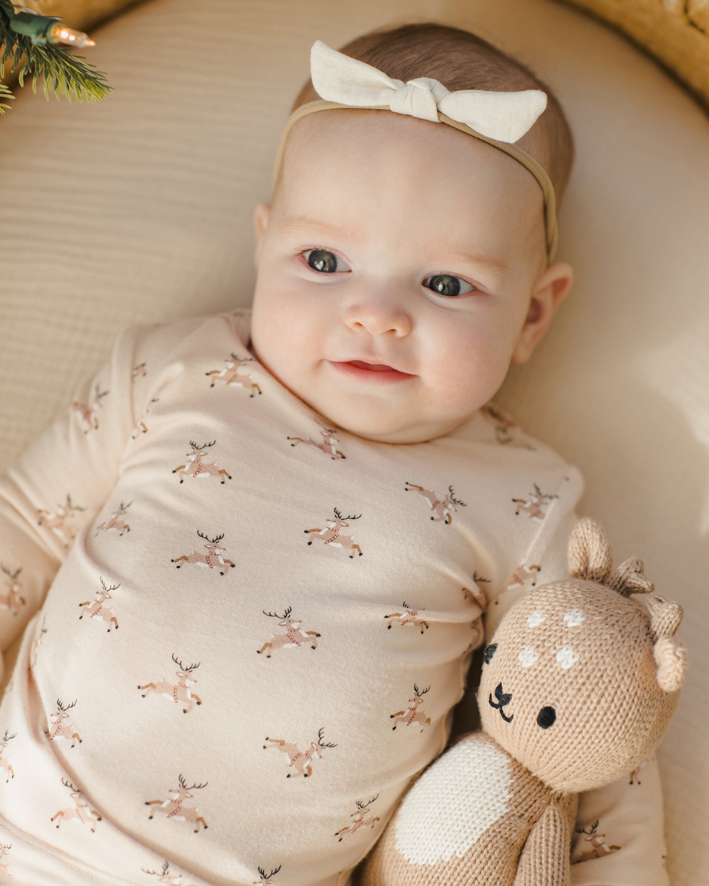 Bamboo Pajama Set - Reindeer