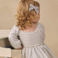 Lainey Romper- Cloud Stripe