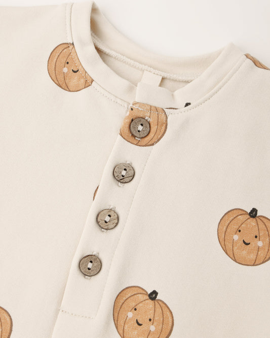 Pumpkins Relaxed Fleece Jumpsuit