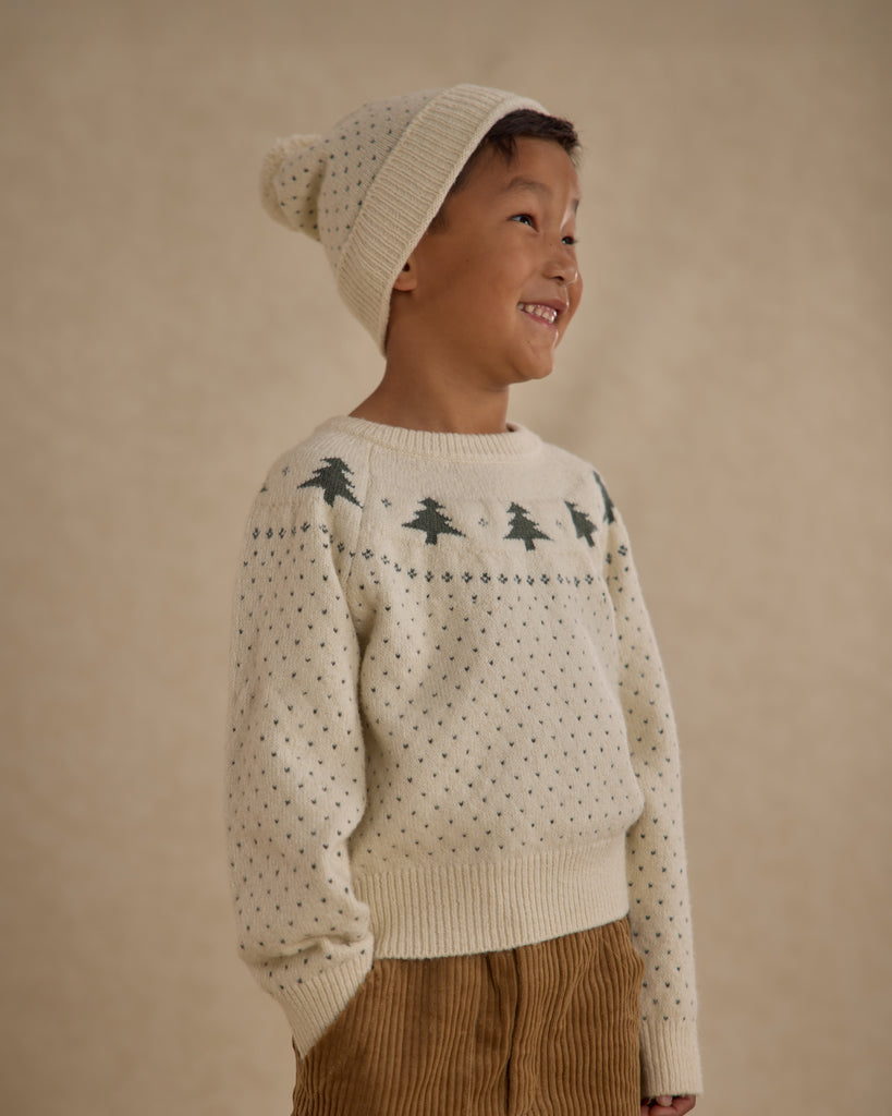 Fair Isle Sweater - Trees