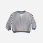 Oversized Crew - Marine Stripe