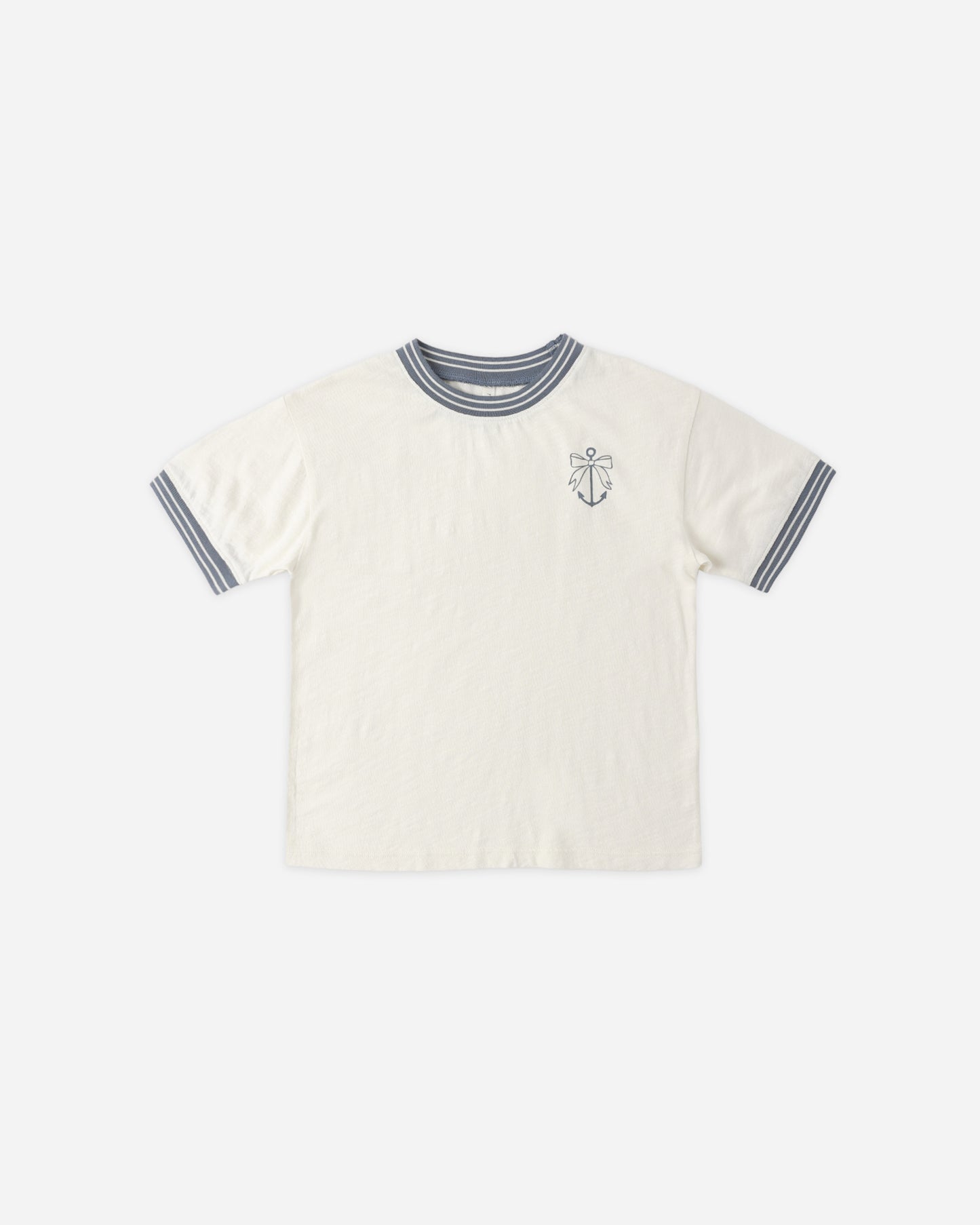 Teen Ringer Tee - Anchor Bow
