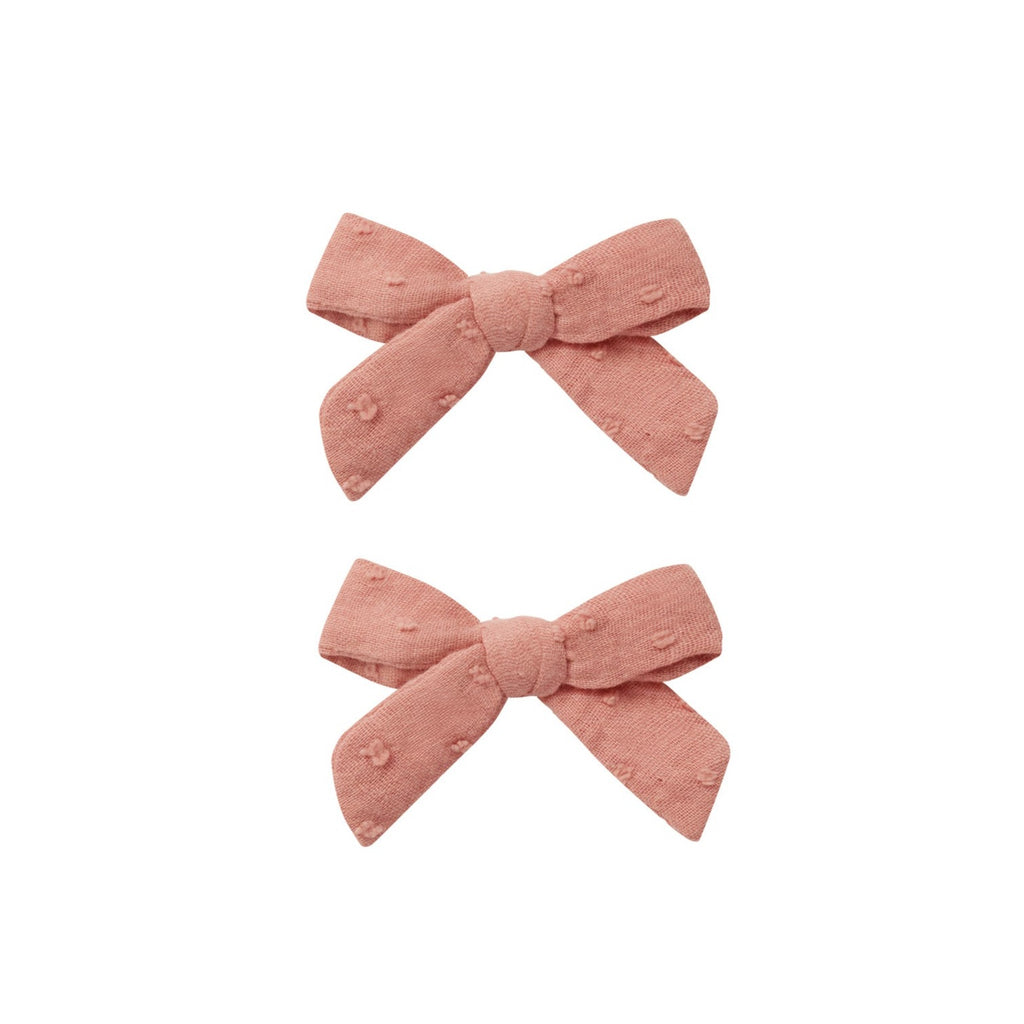 Bow with Clip - Lipstick