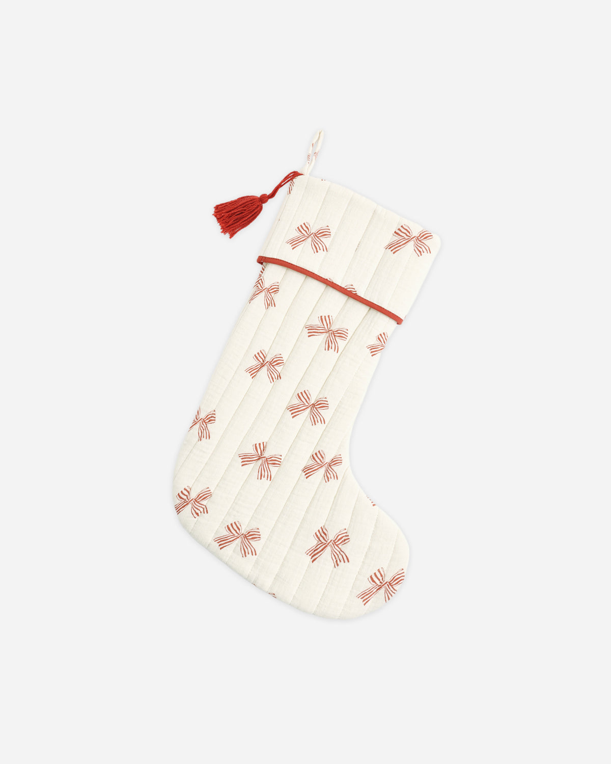 Christmas Stocking- Peppermint Bows