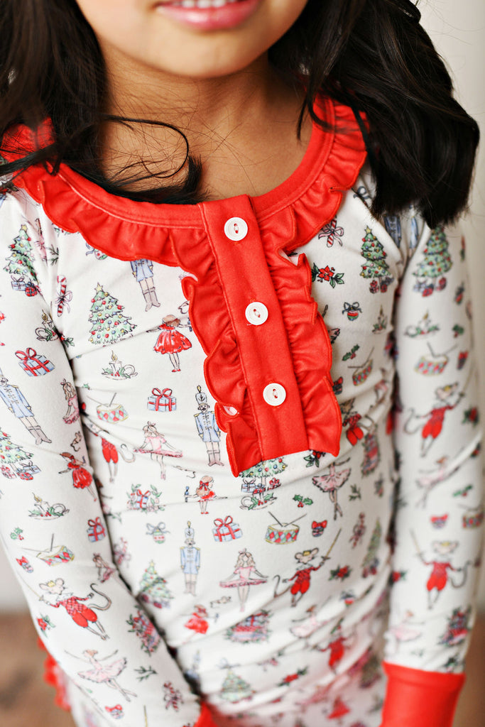 Christmas Joy - Red Pajama Set