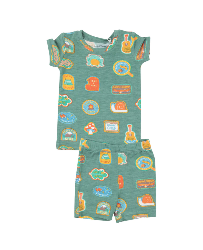 Camp Patches Shorts Loungewear Set