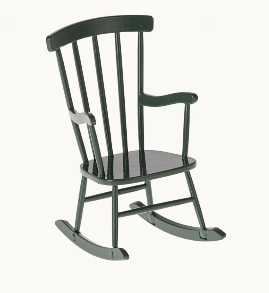 Rocking Chair, Mouse - Dark Green