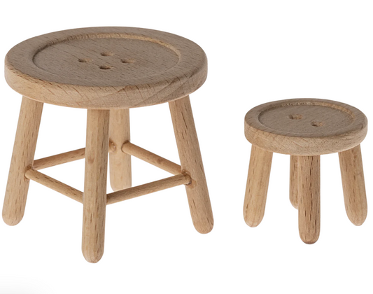 Table & Stool Set, Mouse