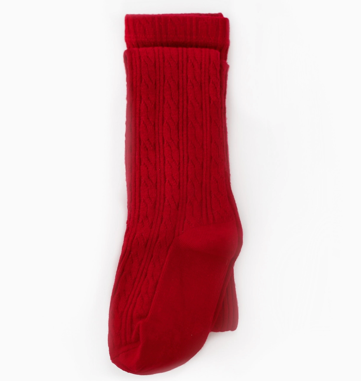 Cherry Cable Knit Tights