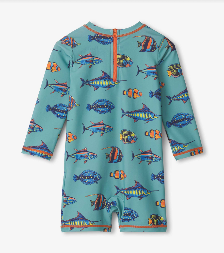 Tropical Fish One Piece Rashguard