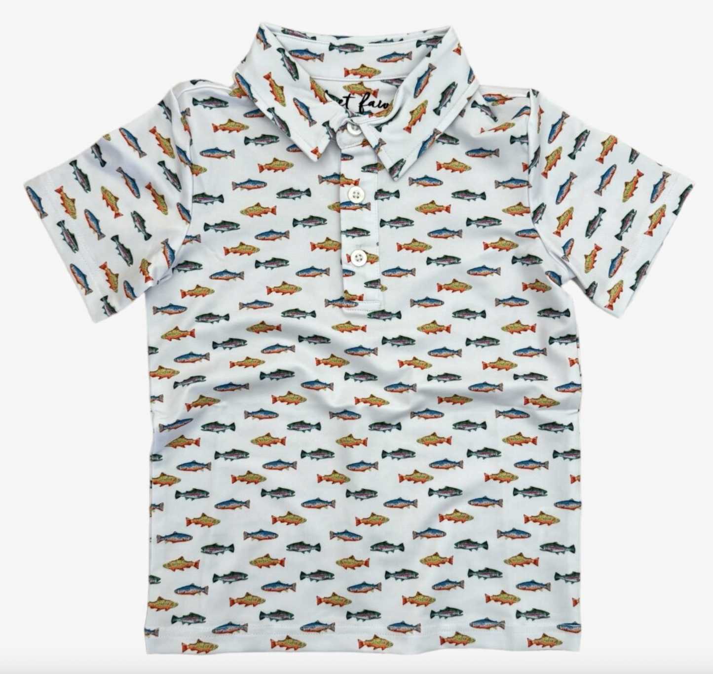 Scottie Performance Polo UPF - Tropicana Tides