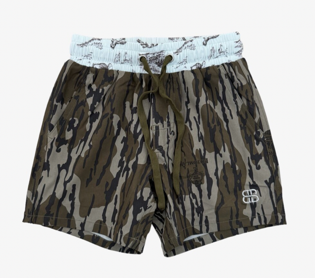 hamilton athletic short- mossy oak® original bottomland + heartland