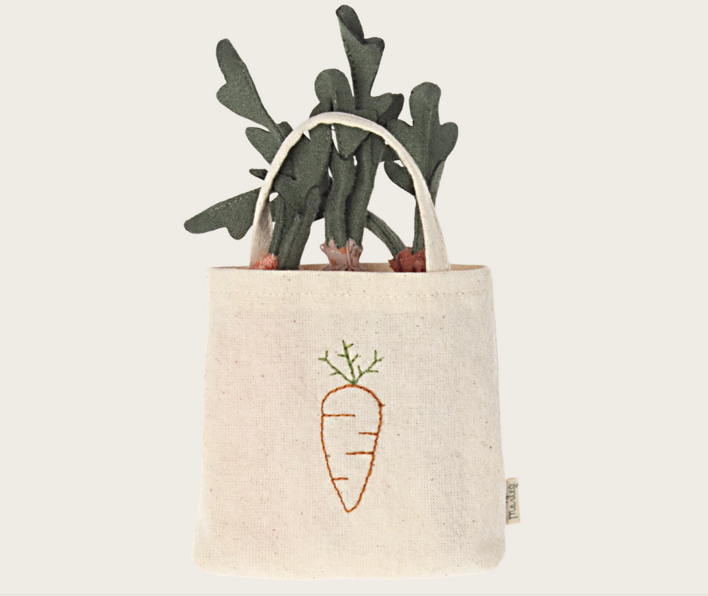 Carrots in Shopping Bag