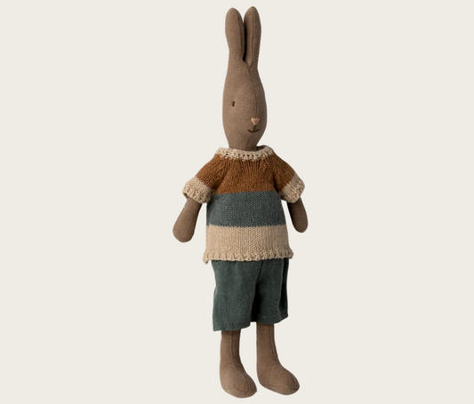 Rabbit size 2, Brown - Shirt and Shorts