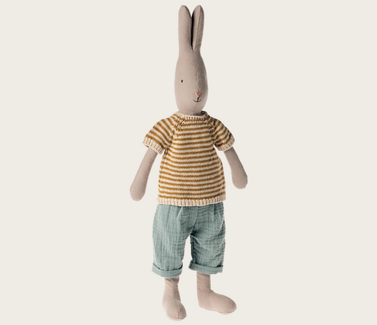 Rabbit size 3, Classic - Knitted Shirt and Pants