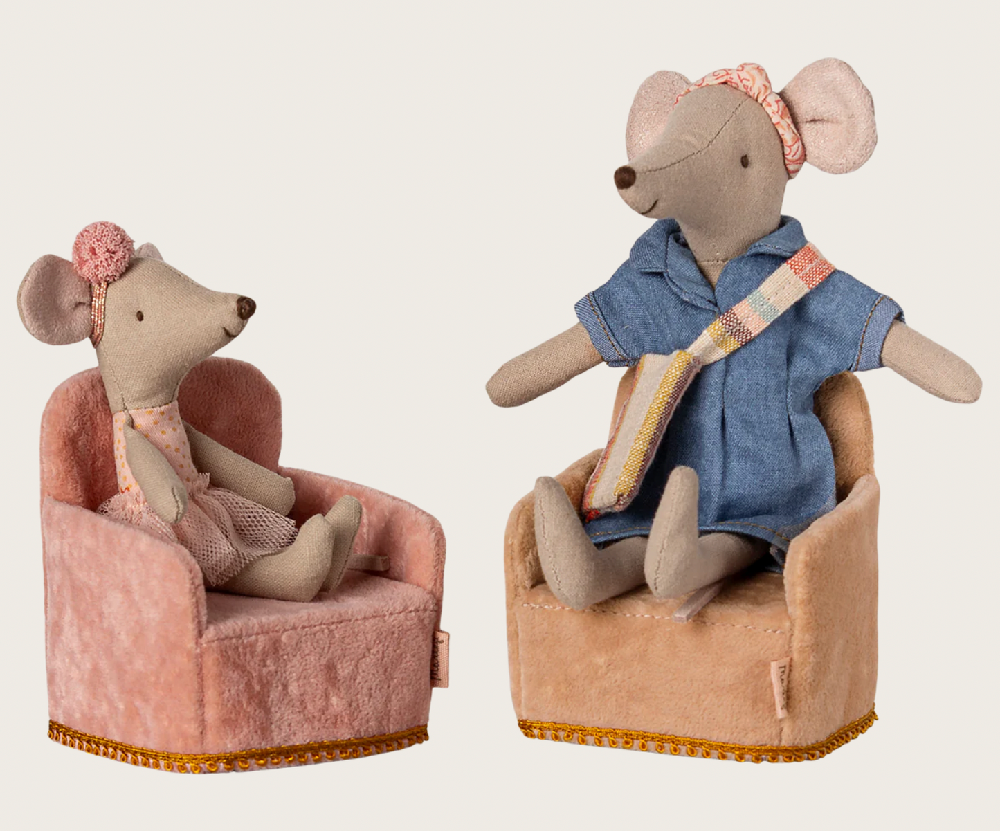 Folding chair, Mouse - Rose