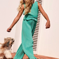 Seafoam Pleated Jumpsuit