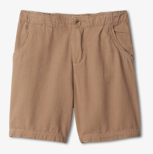 Khaki Twill Shorts
