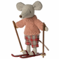 Winter Mouse with Ski Set, Big Sister