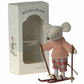 Winter Mouse with Ski Set, Big Sister