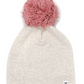 Blush Pom Hat- Sand