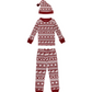 Organic Santa's Sleigh Thermal + Hat Set