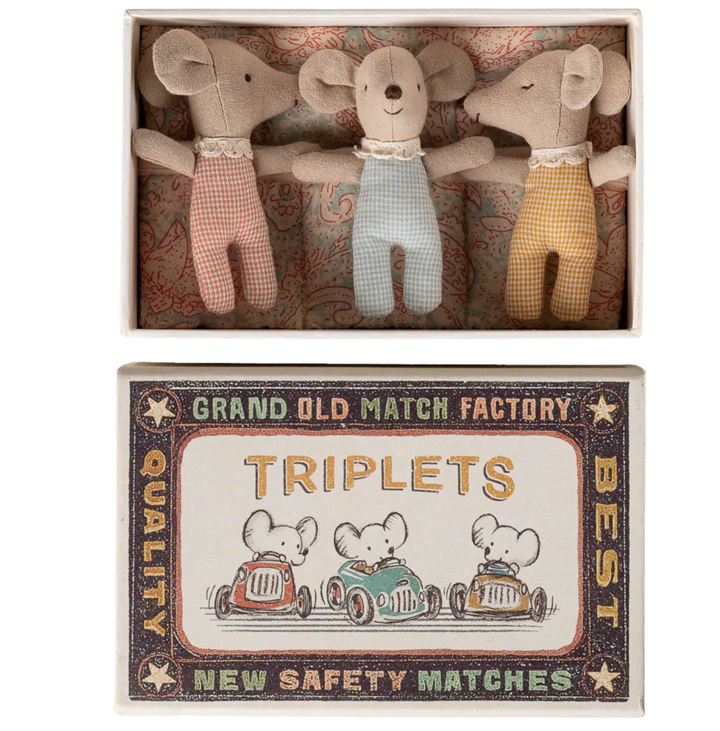 Triplets, Baby Mice in Matchbox Spring '26