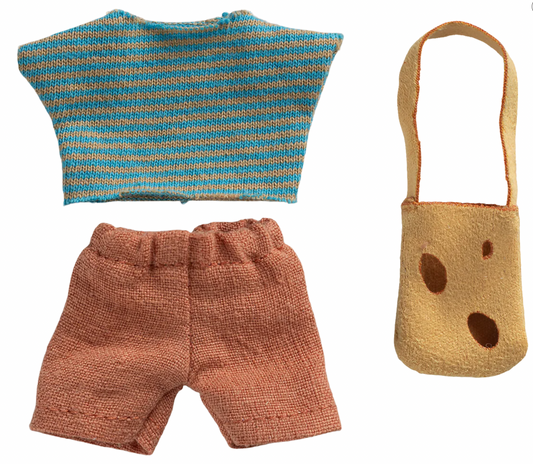 Clothes and Bag, Little Brother Mouse Spring '26