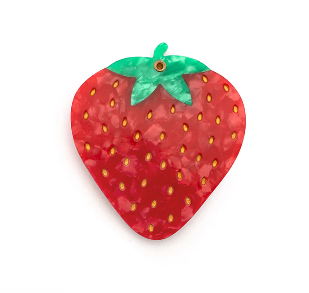 Strawberry Compact Mirror