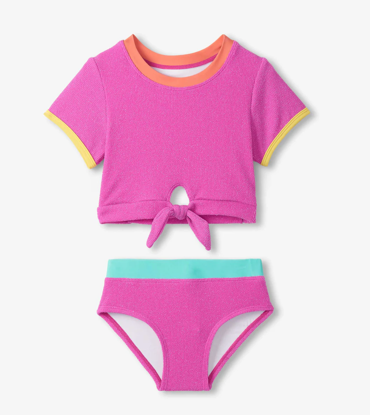 Rose Violet Tankini Set