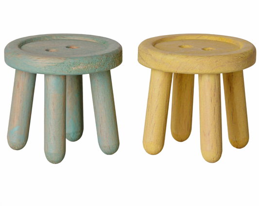 Stool Set, Mouse - Mint/Light Yellow Fall '26