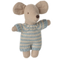 Baby Mouse in Carry Cot - Blue
