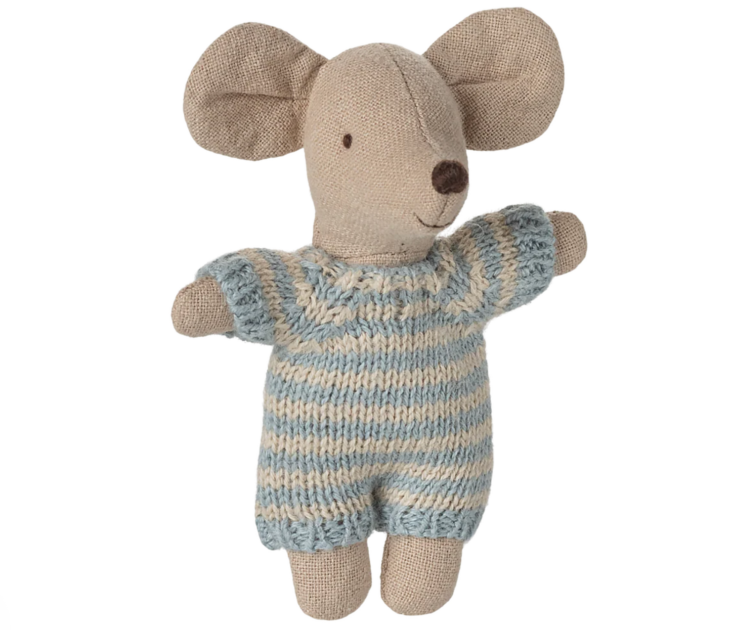 Baby Mouse in Carry Cot - Blue