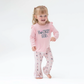 (Baby) Megan's Bowtiful Hockey Stripe- Ruffle Tee and Baby Bells