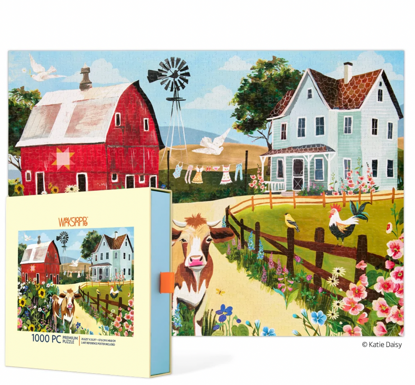 Wildflower Farm 1000 Piece Puzzle