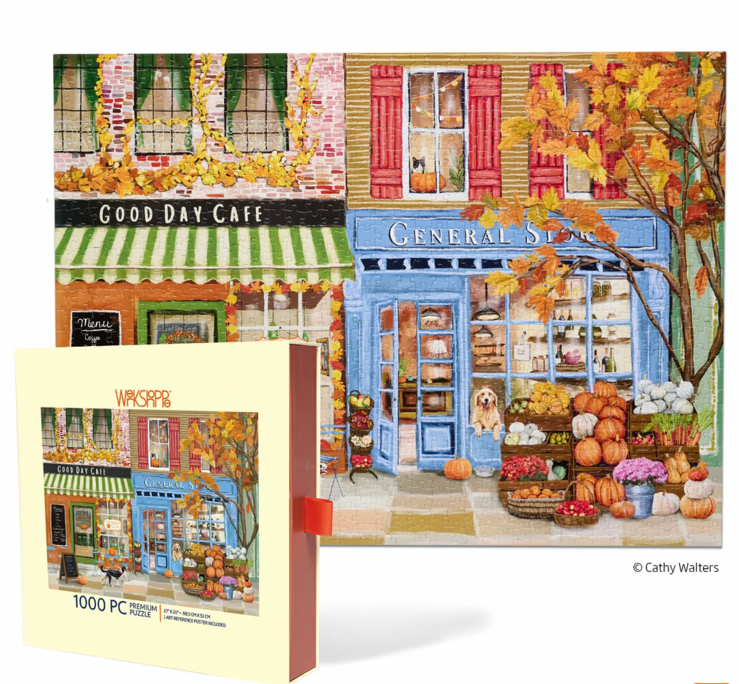 Autumn on Main 1000 PC Puzzle