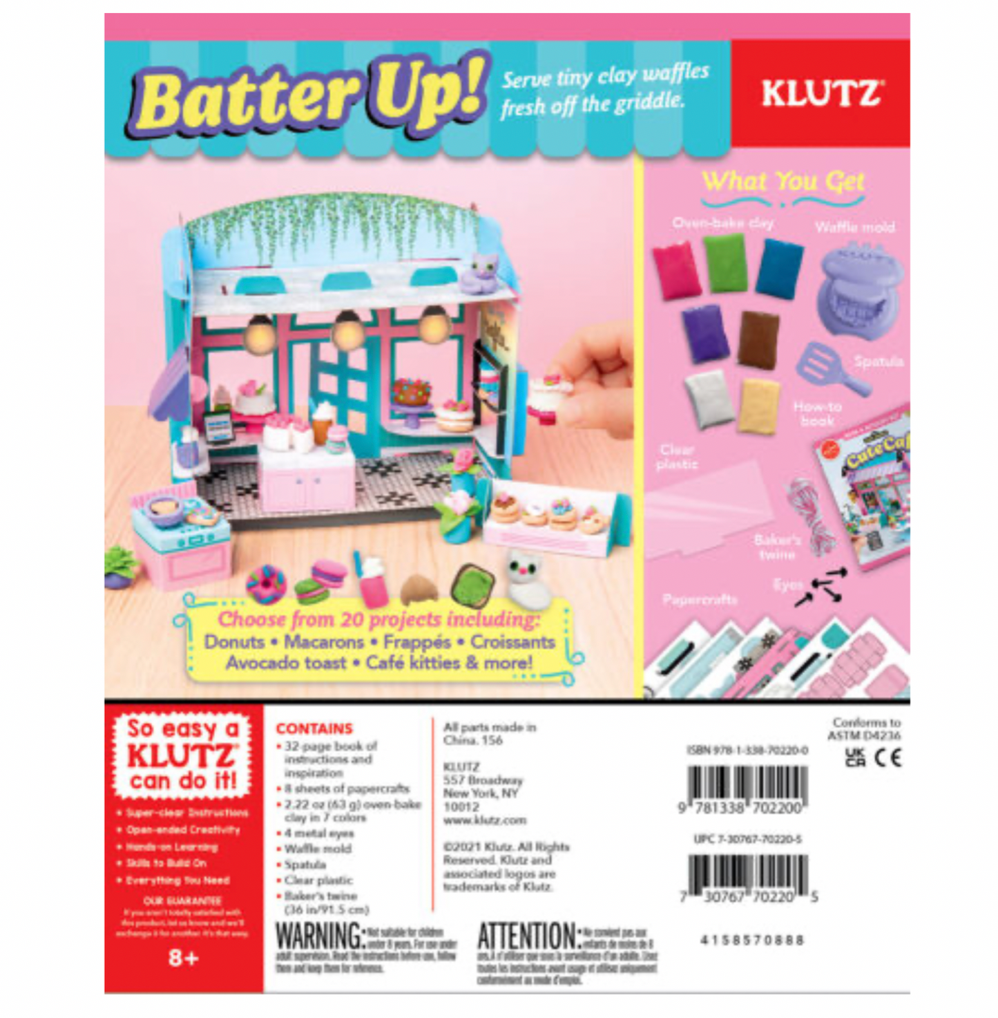 Klutz Mini Clay World Cute Cafe