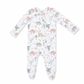 Sweet Baby Dinos Two-Way Zipper Footie