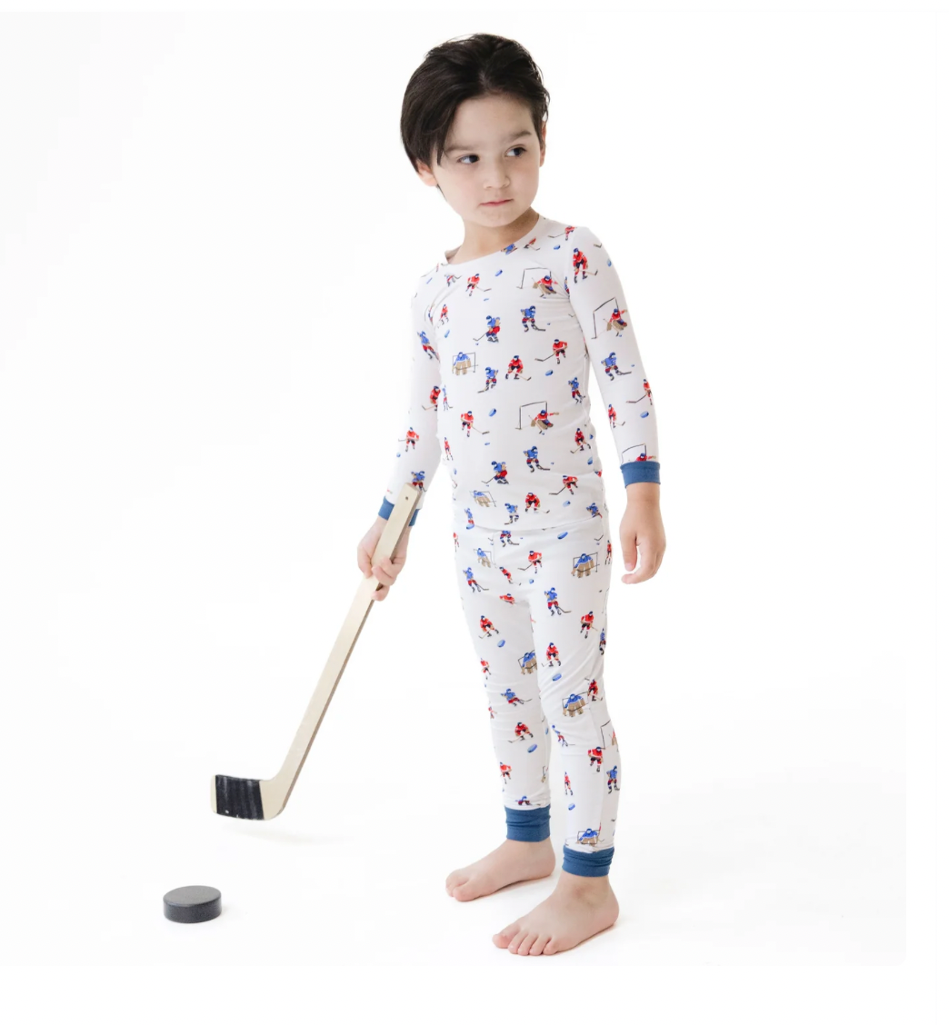 Hockey Players Long Sleeve Loungewear Set