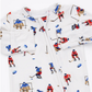 Hockey Players Two-Way Zipper Footie