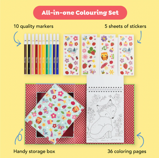 Colouring Set - Forest Fairies